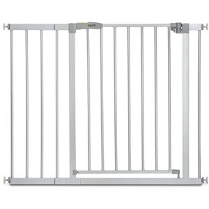 hauck Stop N Stop 2, Silber – Schutzgitter Treppe und Tür 96–101 cm – Kindersicheres Absperrgitter ohne Bohren – Manuelle 1 Hand Öffnung – nur für Innen Auch für Hunde hauck Stop N Stop 2, Silber – Schutzgitter Treppe und Tür 96–101 cm – Kindersicheres Absperrgitter ohne Bohren – Manuelle 1 Hand Öffnung – nur für Innen Auch für Hunde