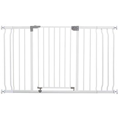 Dreambaby G9502 Liberty Treppenschutzgitter / Türschutzgitter-Set 1 Gitter + 2 Verlängerungen (passend 99cm-132.5cm) weiß Dreambaby G9502 Liberty Treppenschutzgitter / Türschutzgitter-Set 1 Gitter + 2 Verlängerungen (passend 99cm-132.5cm) weiß