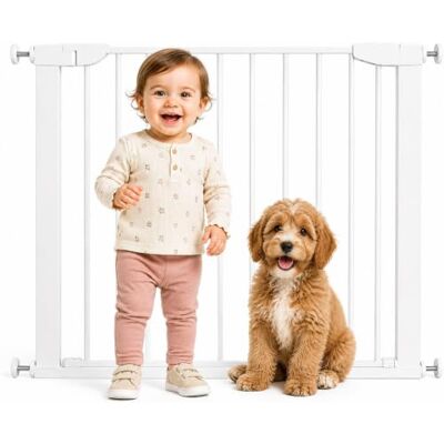 fiduciashop Treppenschutzgitter Türschutzgitter 75-102 cm Klemmgitter Ohne Bohren Schutzgitter Absperrgitter Kinder & Hunde Kindergitter Haustierschutz Sicherheitsgitter fiduciashop Treppenschutzgitter Türschutzgitter 75-102 cm Klemmgitter Ohne Bohren Schutzgitter Absperrgitter Kinder & Hunde Kindergitter Haustierschutz Sicherheitsgitter