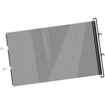 Woedpez Einziehbare Haustierbarriere aus Netzstoff, 50X125CM Feinmaschiger Sichtschutz, anpassbare Abdeckung über verschiedene Öffnungen, Zugangsbarriere für Türen und Flure Woedpez Einziehbare Haustierbarriere aus Netzstoff, 50X125CM Feinmaschiger Sichtschutz, anpassbare Abdeckung über verschiedene Öffnungen, Zugangsbarriere für Türen und Flure