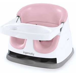 Ingenuity 2 in 1 Sitzerhöhung Stuhl, Babysitzerhöhung & Kleinkindersitz mit abnehmbaren Tablett, Essen & Fütterung Sitz für Kleinkinder, leicht zu reinigen, ideal für unterwegs, Peony, ab 6 Monaten Ingenuity 2 in 1 Sitzerhöhung Stuhl, Babysitzerhöhung & Kleinkindersitz mit abnehmbaren Tablett, Essen & Fütterung Sitz für Kleinkinder, leicht zu reinigen, ideal für unterwegs, Peony, ab 6 Monaten