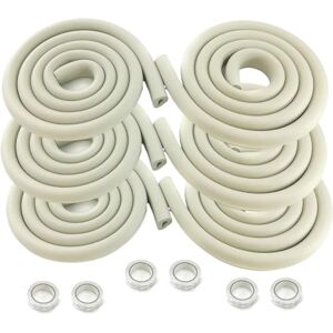 HIMRY ® 12 Meter U-förmige Glastisch Kantenschutz, Tisch Möbel Kanten Schwamm Kissen Stoßschutz, Baby-Sicherheits-Tabellen-Schreibtisch Anti-Kollision Streifen (6x2M) Grau KXD7003 Grey HIMRY ® 12 Meter U-förmige Glastisch Kantenschutz, Tisch Möbel Kanten Schwamm Kissen Stoßschutz, Baby-Sicherheits-Tabellen-Schreibtisch Anti-Kollision Streifen (6x2M) Grau KXD7003 Grey