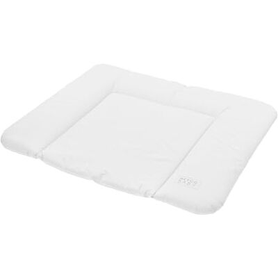 MEYCO Baby Wickelauflage 72x85 cm Wickelunterlage für Wickeltisch Oeko Tex zertifiziert wasserdicht & leicht abwischbare Wickelmatte Weiß MEYCO Baby Wickelauflage 72x85 cm Wickelunterlage für Wickeltisch Oeko Tex zertifiziert wasserdicht & leicht abwischbare Wickelmatte Weiß