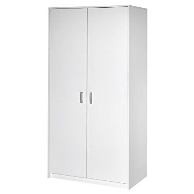 Schardt 06 492 02 00 Kleiderschrank mit 2 Türen, Classic White Schardt 06 492 02 00 Kleiderschrank mit 2 Türen, Classic White