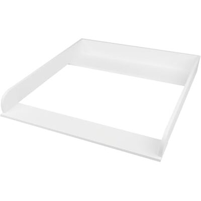 Kindsgard Wickelaufsatz weiß passend für MALM HEMNES NORDLI Kommoden, Wickeltischaufsatz aus Holz mit Schutzkanten, platzsparende Wickellösung für Baby Wickelkommode, 80 x 78 x 10 cm Kindsgard Wickelaufsatz weiß passend für MALM HEMNES NORDLI Kommoden, Wickeltischaufsatz aus Holz mit Schutzkanten, platzsparende Wickellösung für Baby Wickelkommode, 80 x 78 x 10 cm