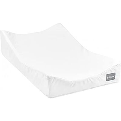 Béaba , Wickelunterlage Sofalange, Geneigte Wickelauflage, Verringert Reflux, Langlebigkeit und Qualität, Oeko-Tex-zertifizierter Stoff, Made in France, Patentiertes Konzept, Weiß Béaba , Wickelunterlage Sofalange, Geneigte Wickelauflage, Verringert Reflux, Langlebigkeit und Qualität, Oeko-Tex-zertifizierter Stoff, Made in France, Patentiertes Konzept, Weiß