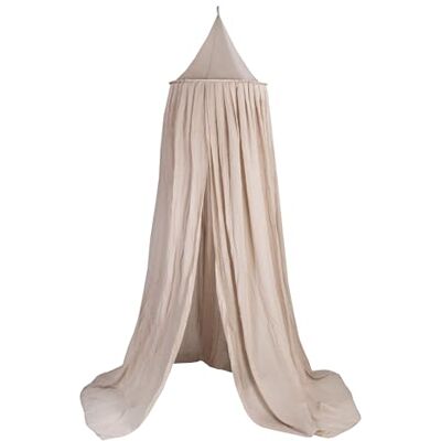 Julius Zöllner Baldachin aus Voile Ø55 cm – für Babybett & Kinderbett – Kinderzimmer Deko – Sand Julius Zöllner Baldachin aus Voile Ø55 cm – für Babybett & Kinderbett – Kinderzimmer Deko – Sand