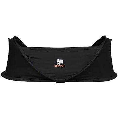 Deryan Infant Bett Pop Up Reisebett von Geburt bis 1,5 Jahre Leicht & Kompakt Innerhalb 2 Sekunden aufgestellt Säugling inkl. Moskitonetz & Reisetasche 98x60x32 cm Schwarz Deryan Infant Bett Pop Up Reisebett von Geburt bis 1,5 Jahre Leicht & Kompakt Innerhalb 2 Sekunden aufgestellt Säugling inkl. Moskitonetz & Reisetasche 98x60x32 cm Schwarz