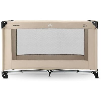 Deryan Baby & Kinder Reisebett mit Matratze ab Geburt bis 5 Jahre, Pop Up Kleinkindbett Babyzelt in 2 Sekunden aufgestellt, inkl. Moskitonetz & Reisetasche, 120x60x78 cm (Nougat) Deryan Baby & Kinder Reisebett mit Matratze ab Geburt bis 5 Jahre, Pop Up Kleinkindbett Babyzelt in 2 Sekunden aufgestellt, inkl. Moskitonetz & Reisetasche, 120x60x78 cm (Nougat)
