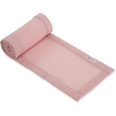 FabiMax Beistellbett Bettumrandung aus Mesh & Waffel – Atmungsaktiv, luftdurchlässig & waschbar – Passend für Boxspring Beistellbett (Rosa, Für Boxspring Beistellbett) FabiMax Beistellbett Bettumrandung aus Mesh & Waffel – Atmungsaktiv, luftdurchlässig & waschbar – Passend für Boxspring Beistellbett (Rosa, Für Boxspring Beistellbett)