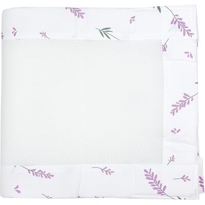 TupTam Babybett Nestchen 3D Mesh – Schutznetz 2er-Pack, rosa Blumen, ca. 128 x 30 cm (für Babybett 140x70) TupTam Babybett Nestchen 3D Mesh – Schutznetz 2er-Pack, rosa Blumen, ca. 128 x 30 cm (für Babybett 140x70)