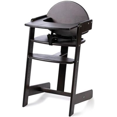 Geuther Kinderhochstuhl Holz Filou Up Holz in Schwarz I Mitwachsender Babystuhl bis 85 kg I Baby Hochstuhl ab 6 Monaten mit Tablett I Abnehmbarer 3-Punkt Sicherheitsgurt I Kinderstuhl kippsicher & stabil Geuther Kinderhochstuhl Holz Filou Up Holz in Schwarz I Mitwachsender Babystuhl bis 85 kg I Baby Hochstuhl ab 6 Monaten mit Tablett I Abnehmbarer 3-Punkt Sicherheitsgurt I Kinderstuhl kippsicher & stabil