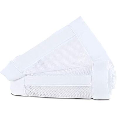 babybay Nestchen Mesh-Piqué / Bettumrandung für Beistellbett / Stoßschutz für Baby Bett, passend für Modell Original, weiß babybay Nestchen Mesh-Piqué / Bettumrandung für Beistellbett / Stoßschutz für Baby Bett, passend für Modell Original, weiß