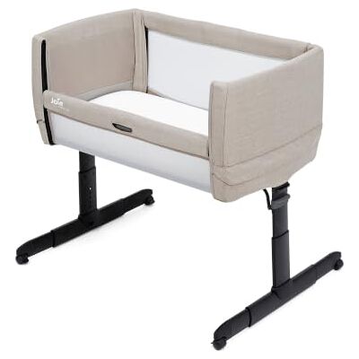Joie roomie™ go Beistellbett – für Neugeborene bis 6 Monate (0–9 kg), Clay Leichtes Beistellbett und Wiege mit kompakt zusammenklappbar, absenkbarer Seite, Neigung und 5-facher Höhenverstellung. Joie roomie™ go Beistellbett – für Neugeborene bis 6 Monate (0–9 kg), Clay Leichtes Beistellbett und Wiege mit kompakt zusammenklappbar, absenkbarer Seite, Neigung und 5-facher Höhenverstellung.