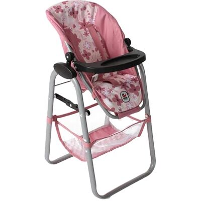 Bayer Puppen-Hochstuhl Klappbar Design Flowers Rosa Stabiler Hochstuhl für Puppen bis 50 cm. Klappbar, mit Rückentrage & Gepäcknetz. Für Kinder 3–8 J. Design: Flowers Rosa. Bayer Puppen-Hochstuhl Klappbar Design Flowers Rosa Stabiler Hochstuhl für Puppen bis 50 cm. Klappbar, mit Rückentrage & Gepäcknetz. Für Kinder 3–8 J. Design: Flowers Rosa.
