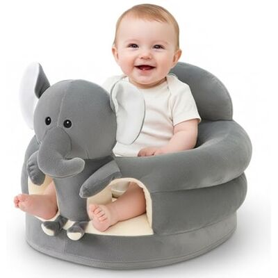 Bemonew Baby Sit Up Chair Cute Grey Elephant Plush Sofa Nursery Bemonew Baby Sit Up Chair Cute Grey Elephant Plush Sofa Nursery