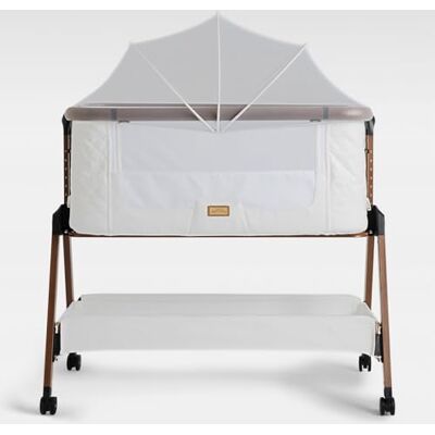 Love For Sleep SnooBee Babybett Beistellbett Baby & Co-Sleeper – Höhenverstellbares Babybett mit Matratze, Rollen mit Bremse, atmungsaktive Mesh-Seiten & Moskitonetz, faltbar mit Tragetasche (0–6 Monate) Love For Sleep SnooBee Babybett Beistellbett Baby & Co-Sleeper – Höhenverstellbares Babybett mit Matratze, Rollen mit Bremse, atmungsaktive Mesh-Seiten & Moskitonetz, faltbar mit Tragetasche (0–6 Monate)