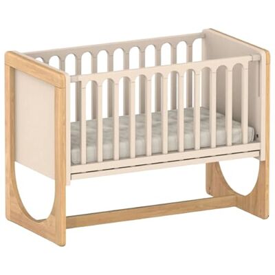 Geuther 4-in-1 Beistellbett Baby Hato, Baby Erstausstattung für Babyzimmer ab Geburt I Gitterbett umbaubar als Kinderbett, Sitzbank oder Kindertisch I Babybett mit Matratze I Buchenholz, Natur-Beige Geuther 4-in-1 Beistellbett Baby Hato, Baby Erstausstattung für Babyzimmer ab Geburt I Gitterbett umbaubar als Kinderbett, Sitzbank oder Kindertisch I Babybett mit Matratze I Buchenholz, Natur-Beige