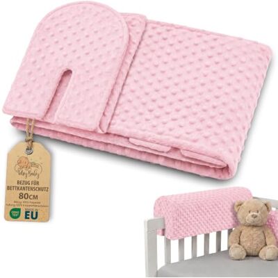 Totsy Baby Hülle für Bettkantenschutz nur Bezug ohne Schutz enthalten Ersatzbezug für Rausfallschutz 80 cm Schutz nicht enthalten Kinderbett Babybett Kinderzimmer dekorativ Rosa Totsy Baby Hülle für Bettkantenschutz nur Bezug ohne Schutz enthalten Ersatzbezug für Rausfallschutz 80 cm Schutz nicht enthalten Kinderbett Babybett Kinderzimmer dekorativ Rosa