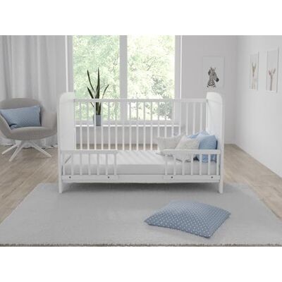 Love For Sleep Babybett Beistellbett 70x140cm mit Sicherheitsbarriere Umwandelbar Weiß Maddox Kinderbett Baby Bett Holz Kinderbett Babybett, Mitwachsend Gitterbett Baby Bed Love For Sleep Babybett Beistellbett 70x140cm mit Sicherheitsbarriere Umwandelbar Weiß Maddox Kinderbett Baby Bett Holz Kinderbett Babybett, Mitwachsend Gitterbett Baby Bed