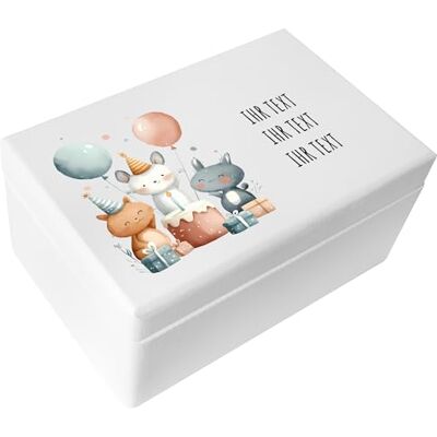 Creative Weiße Personalisierte Kinder Geburtstag Geschenke Geburtstagsgeschenk für Mädchen, Junge, Baby Erinnerungsbox Holzkiste Individuelles Geschenk Geschenkkiste Geschenkbox Creative Weiße Personalisierte Kinder Geburtstag Geschenke Geburtstagsgeschenk für Mädchen, Junge, Baby Erinnerungsbox Holzkiste Individuelles Geschenk Geschenkkiste Geschenkbox
