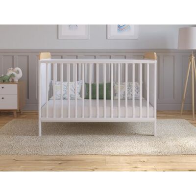 Love For Sleep Babybett Beistellbett 120x60 cm mit Matratze Kinderbett Baby Bett Holz Weiß-Kiefer, Babybett Komplett Set Kinderbett Mitwachsend Gitterbett Love For Sleep Babybett Beistellbett 120x60 cm mit Matratze Kinderbett Baby Bett Holz Weiß-Kiefer, Babybett Komplett Set Kinderbett Mitwachsend Gitterbett