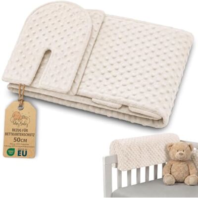 Totsy Baby Hülle für Bettkantenschutz nur Bezug ohne Schutz enthalten Ersatzbezug für Rausfallschutz 50 cm Schutz nicht enthalten Kinderbett Babybett Kinderzimmer dekorativ Hellbeige Totsy Baby Hülle für Bettkantenschutz nur Bezug ohne Schutz enthalten Ersatzbezug für Rausfallschutz 50 cm Schutz nicht enthalten Kinderbett Babybett Kinderzimmer dekorativ Hellbeige