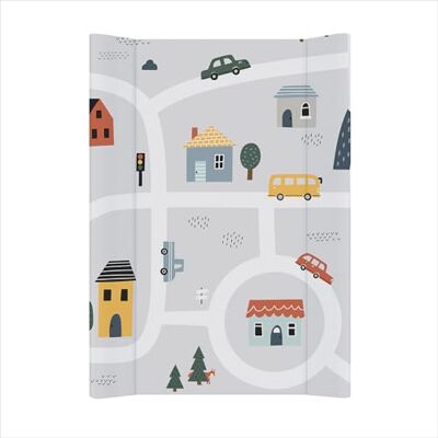 Rotho Babydesign Wickelauflage Keil (50 x 70 cm) wickelauflage wickeltischauflage abwaschbar wickelmatte wasserdicht Motiv Roadmap Rotho Babydesign Wickelauflage Keil (50 x 70 cm) wickelauflage wickeltischauflage abwaschbar wickelmatte wasserdicht Motiv Roadmap