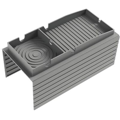 IOPKLYTF Sofa Armlehnen Organizer Silikon-Anti-Rutsch-Sofa-Armlehnen-Aufbewahrungsbox Couch-Getränkehalter, Fernbedienung, Organizer-Tablett(Grey) IOPKLYTF Sofa Armlehnen Organizer Silikon-Anti-Rutsch-Sofa-Armlehnen-Aufbewahrungsbox Couch-Getränkehalter, Fernbedienung, Organizer-Tablett(Grey)