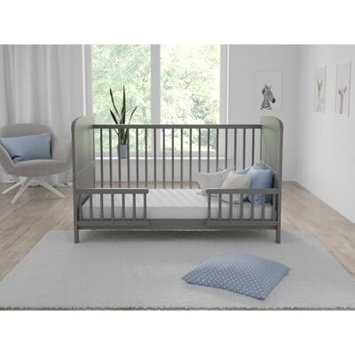 Love For Sleep Babybett Beistellbett 70x140cm mit Sicherheitsbarriere Umwandelbar Grau Maddox Kinderbett Baby Bett Holz Kinderbett Babybett, Mitwachsend Gitterbett Baby Bed Love For Sleep Babybett Beistellbett 70x140cm mit Sicherheitsbarriere Umwandelbar Grau Maddox Kinderbett Baby Bett Holz Kinderbett Babybett, Mitwachsend Gitterbett Baby Bed
