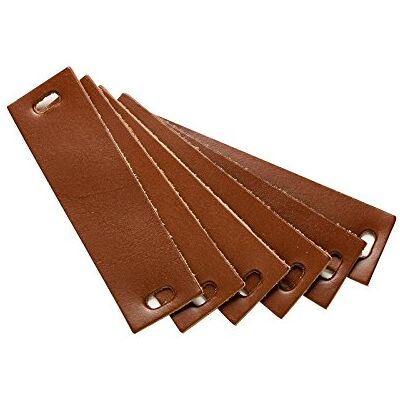 Leander braun Ledergriffe für Linea Kommode, Kommode, Schrank Leander braun Ledergriffe für Linea Kommode, Kommode, Schrank