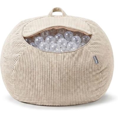 KiddyMoon Sitzsack für Kinder 2-in-1 Spielzeug Aufbewahrung 80x80x50cm ohne harte Kanten, langer Reißverschluss, maschinenwaschbarer Bezug, mit Heimtextilien befüllbar KiddyMoon Sitzsack für Kinder 2-in-1 Spielzeug Aufbewahrung 80x80x50cm ohne harte Kanten, langer Reißverschluss, maschinenwaschbarer Bezug, mit Heimtextilien befüllbar