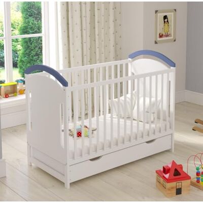 Love For Sleep Babybett Beistellbett 120x60cm mit Sicherheitsbarriere Umwandelbar Blue AMIE Kinderbett Baby Bett Holz Kinderbett Babybett, Mitwachsend Gitterbett Baby Bed Love For Sleep Babybett Beistellbett 120x60cm mit Sicherheitsbarriere Umwandelbar Blue AMIE Kinderbett Baby Bett Holz Kinderbett Babybett, Mitwachsend Gitterbett Baby Bed