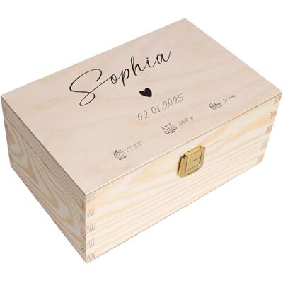 Creative Erinnerungsbox Baby Personalisiert Erinnerungskiste Individuell Geschenk zur Geburt für Mädchen und Jungen Creative Erinnerungsbox Baby Personalisiert Erinnerungskiste Individuell Geschenk zur Geburt für Mädchen und Jungen