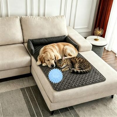 fjaldjfu Pelzbarn Kühlendes Sofabett Für Hunde, 90x90cm Kühlende Hundedecke Sofa Mit Kopfkissen, Waschbar Cooling Sofa Bed Für Sofas Und Boden Halten Sie Ihr Fellbaby Kühler Und Bequemer (#2,90*120cm) fjaldjfu Pelzbarn Kühlendes Sofabett Für Hunde, 90x90cm Kühlende Hundedecke Sofa Mit Kopfkissen, Waschbar Cooling Sofa Bed Für Sofas Und Boden Halten Sie Ihr Fellbaby Kühler Und Bequemer (#2,90*120cm)