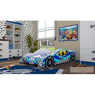 Happy Babies HappyBabies CARBETT 160x80cm Doppelseitiges Kinderbett Modernes Design mit sicheren Kanten und Absturzsicherung Schaumstoffmatratze 7 cm Happy Babies HappyBabies CARBETT 160x80cm Doppelseitiges Kinderbett Modernes Design mit sicheren Kanten und Absturzsicherung Schaumstoffmatratze 7 cm
