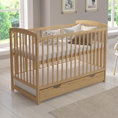 Love For Sleep Babybett Beistellbett 120x60cm mit Schaumstoffmatratze Kiefer Jacob Kinderbett Baby Bett Holz Kinderbett Babybett, Mitwachsend Gitterbett Baby Bed Love For Sleep Babybett Beistellbett 120x60cm mit Schaumstoffmatratze Kiefer Jacob Kinderbett Baby Bett Holz Kinderbett Babybett, Mitwachsend Gitterbett Baby Bed