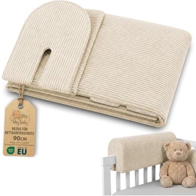 Totsy Baby Hülle für Bettkantenschutz nur Bezug ohne Schutz enthalten Ersatzbezug für Rausfallschutz 90 cm Schutz nicht enthalten Kinderbett Babybett Kinderzimmer dekorativ Beige B Totsy Baby Hülle für Bettkantenschutz nur Bezug ohne Schutz enthalten Ersatzbezug für Rausfallschutz 90 cm Schutz nicht enthalten Kinderbett Babybett Kinderzimmer dekorativ Beige B