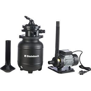STEINBACH Filteranlage Active Balls+ – 040386 – Nicht selbstsaugende Pumpe für Pools mit bis zu 19.000 l – Mit 7-Wege-Ventil mit Verstellhebel und Manometer – Inkl. ca. 300 g Filter Balls STEINBACH Filteranlage Active Balls+ – 040386 – Nicht selbstsaugende Pumpe für Pools mit bis zu 19.000 l – Mit 7-Wege-Ventil mit Verstellhebel und Manometer – Inkl. ca. 300 g Filter Balls