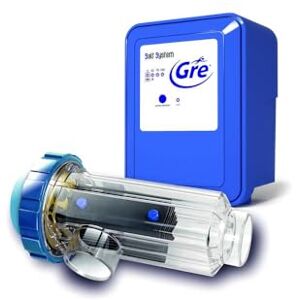 Gre SCG100 Salzchlorinator für Pools bis 90 m3, 21 Gramm/Stunde Gre SCG100 Salzchlorinator für Pools bis 90 m3, 21 Gramm/Stunde