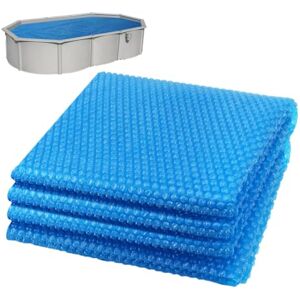 VOUNOT 600x400 cm Poolabdeckung - Blau - Rechteckige Solar Poolabdeckung VOUNOT 600x400 cm Poolabdeckung - Blau - Rechteckige Solar Poolabdeckung