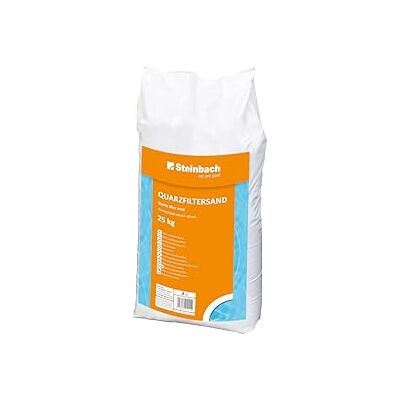 STEINBACH Quarzfiltersand, DIN EN 12904 Körnung 0,7 1,2 mm, 25kg, 040025 STEINBACH Quarzfiltersand, DIN EN 12904 Körnung 0,7 1,2 mm, 25kg, 040025