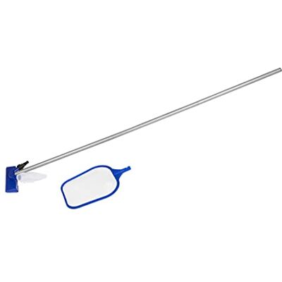 Bestway Poolpflege Basis-Set mit Venturi-Sauger & Kescher für Poolgrößen bis 396 cm BW58013, blau, 15 x 3 x 203 cm Bestway Poolpflege Basis-Set mit Venturi-Sauger & Kescher für Poolgrößen bis 396 cm BW58013, blau, 15 x 3 x 203 cm