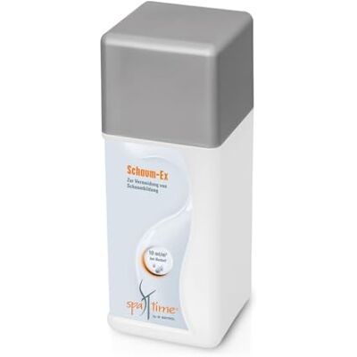 Bayrol SpaTime by Schaum-Ex 1 L Whirlpool Entschäumer Whirlpool Schaum Entferner Schnelle Wirkung Antischaummittel Whirlpool Reiniger Bayrol SpaTime by Schaum-Ex 1 L Whirlpool Entschäumer Whirlpool Schaum Entferner Schnelle Wirkung Antischaummittel Whirlpool Reiniger