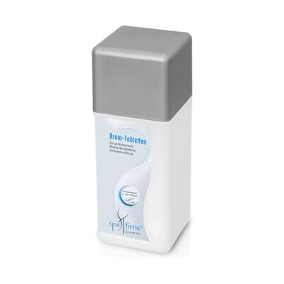 Bayrol SpaTime by 20g Brom Tabletten Whirlpool 0,8 kg Whirlpool Wasserpflege mit Brom geruchsarme Wasserdesinfektion mit Dauerwirkung langsam und rückstandsfrei löslich Whirlpool Desinfektion Bayrol SpaTime by 20g Brom Tabletten Whirlpool 0,8 kg Whirlpool Wasserpflege mit Brom geruchsarme Wasserdesinfektion mit Dauerwirkung langsam und rückstandsfrei löslich Whirlpool Desinfektion