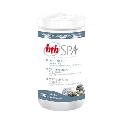 HTH Aktivsauerstofftabletten für Spa, 1,2 kg HTH Aktivsauerstofftabletten für Spa, 1,2 kg