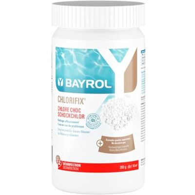 Bayrol Chlorifix 1 kg Chlorgranulat Pool Schockchlorung Schnellchlor 200g / 10 m³ Schockchlorung, 50g / 10 m³ Dauerdesinfektion, direkt ins Poolwasser, pH-neutral Bayrol Chlorifix 1 kg Chlorgranulat Pool Schockchlorung Schnellchlor 200g / 10 m³ Schockchlorung, 50g / 10 m³ Dauerdesinfektion, direkt ins Poolwasser, pH-neutral