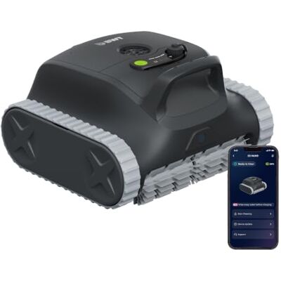 BWT (2026 Upgrade) ES Nano Poolroboter Boden und Wand, Wasserlinienreinigung, Leichter Poolsauger mit Akku, Intelligente Navigation, App-Steuerung, 180min Laufzeit für Einbau- und Aufstellpools BWT (2026 Upgrade) ES Nano Poolroboter Boden und Wand, Wasserlinienreinigung, Leichter Poolsauger mit Akku, Intelligente Navigation, App-Steuerung, 180min Laufzeit für Einbau- und Aufstellpools