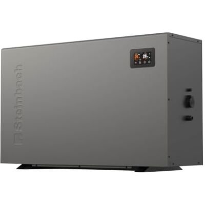 STEINBACH Wärmepumpe Silent 11 – 049314Z – Inverter Pool Wärmepumpe bis 50.000 l – Heizleistung 11 kW – Heiz- und Kühlfunktion – Touch-Display – Mit WLAN App-Steuerung – effizientes R290-Kältemittel STEINBACH Wärmepumpe Silent 11 – 049314Z – Inverter Pool Wärmepumpe bis 50.000 l – Heizleistung 11 kW – Heiz- und Kühlfunktion – Touch-Display – Mit WLAN App-Steuerung – effizientes R290-Kältemittel