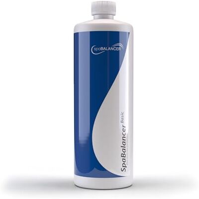 SpaBalancer Basic Whirlpool Wasserpflege chlorfrei – Spa Wasserpflegemittel für klares geruchloses Wasser – Alternative zu Chlor für Whirlpool & Spa – Flüssiger Wasserbalancer SpaBalancer Basic Whirlpool Wasserpflege chlorfrei – Spa Wasserpflegemittel für klares geruchloses Wasser – Alternative zu Chlor für Whirlpool & Spa – Flüssiger Wasserbalancer